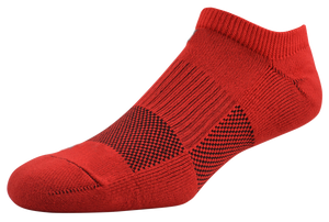 2ndWind -Recovery- Titanium Infused Socks [ 2Pack ] - Low Red