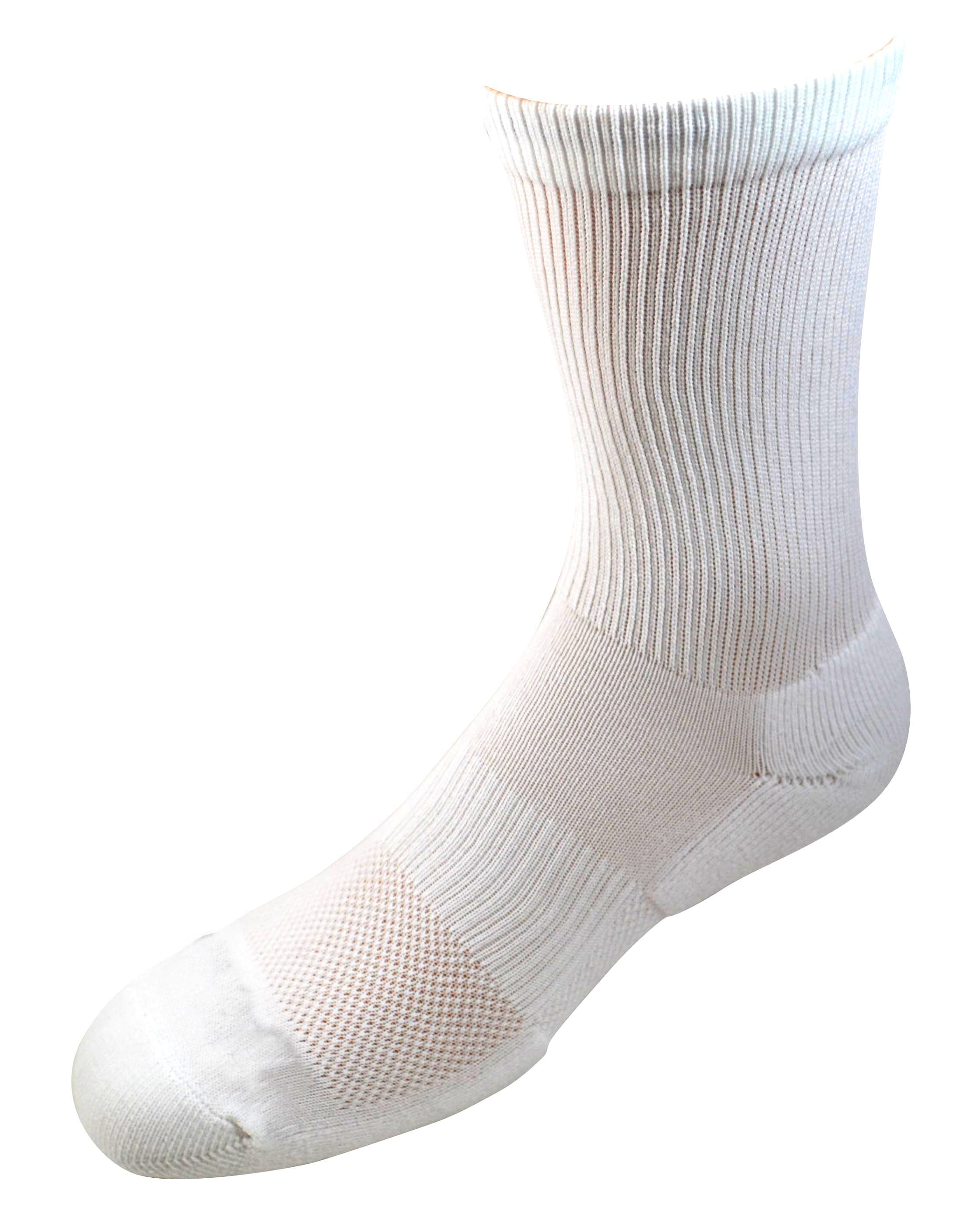 2ndWind -Recovery- Titanium Infused Socks [ 2Pack ] - High Crew White