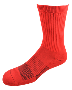 2ndWind -Recovery- Titanium Infused Socks [ 2Pack ] - High Crew Red
