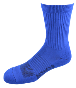 2ndWind -Recovery- Titanium Infused Socks [ 2Pack ] - High Crew Royal Blue