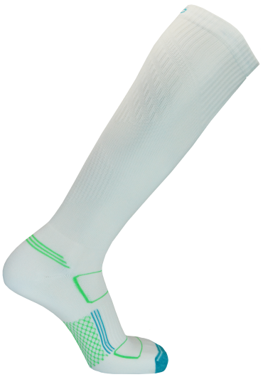 2NDWIND® - Compression Socks - White